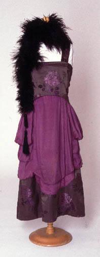 Lilac and Purple Evening Dress 