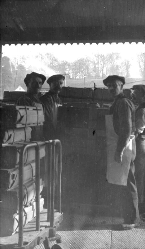 Workers With Paper Bales, Culter Papermill