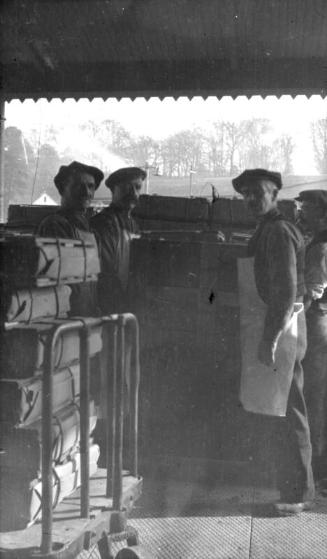 Workers With Paper Bales, Culter Papermill