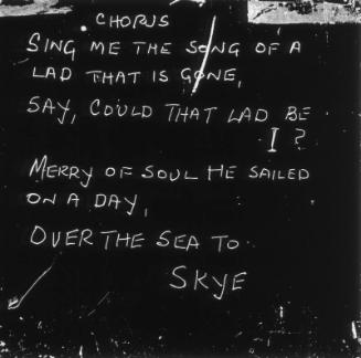 Words to Over the Sea to Skye