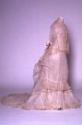 Ivory Muslin Wedding Dress