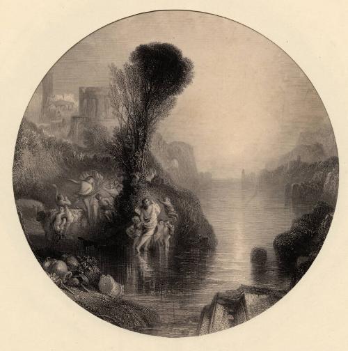 Scene On The Banks Ot The River by Joseph Mallord William Turner