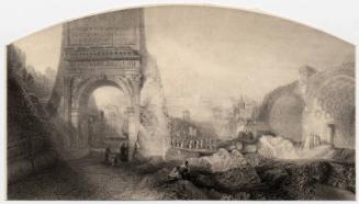 Untitled townscape by Joseph Mallord William Turner