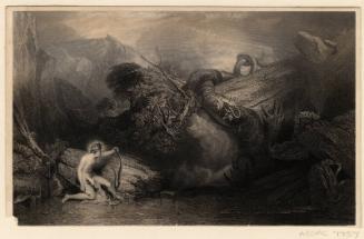 Apollo Killing The Python by Joseph Mallord William Turner
