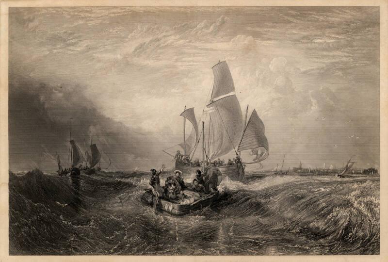 Now For The Painter - Passengers Going Aboard by Joseph Mallord William Turner