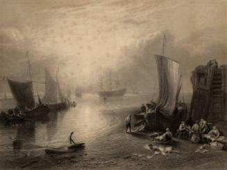 Sun Rising Through Vapour by Joseph Mallord William Turner