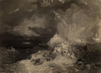 Fire At Sea by Joseph Mallord William Turner
