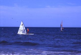 Windsurfers at Aberdeen Beach