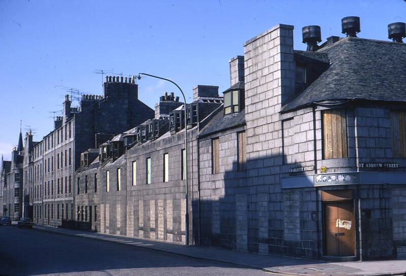 Junction of St Andrew Street and Charlotte Street