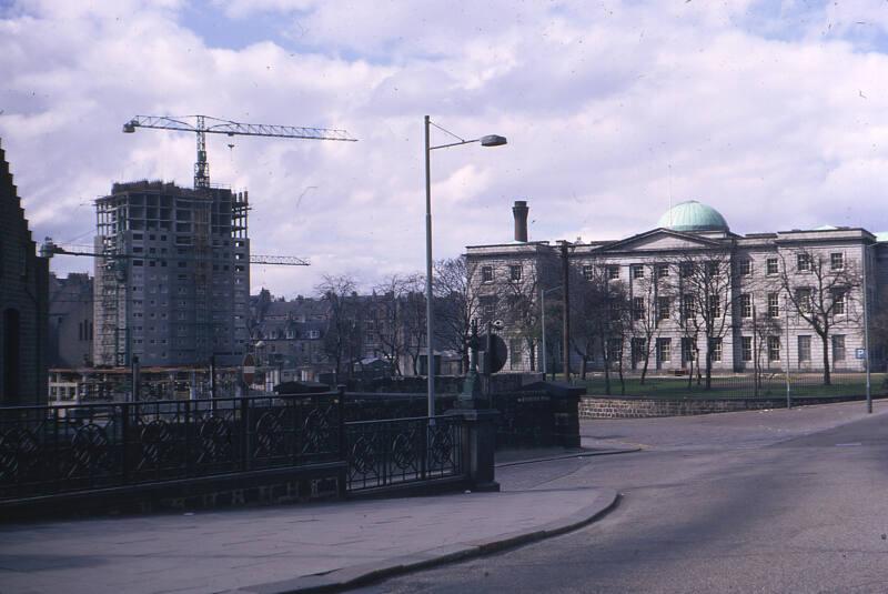 Aberdeen Royal Infirmary and Construction of High Rise Flats