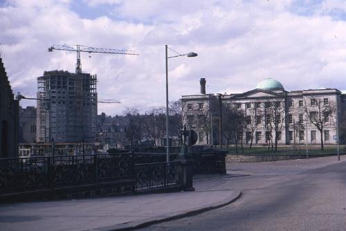 Aberdeen Royal Infirmary and Construction of High Rise Flats