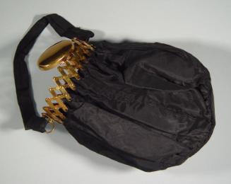 Black Dolly Bag with Expanding Top