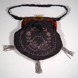 Black Bag with Tortoiseshell Mount