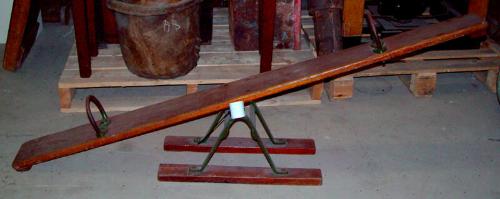 Wooden See-saw