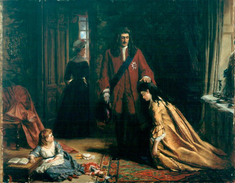 Incident in the life of Lady Mary Wortley by William Powell Frith
