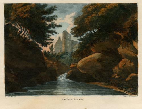 Rosline Castle by J. Merigot