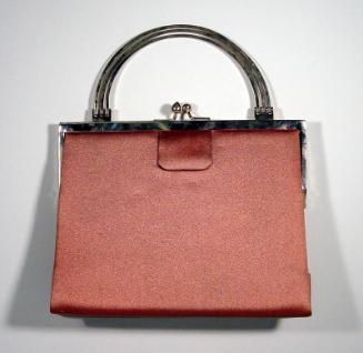 Evening Bag With Silver Handle