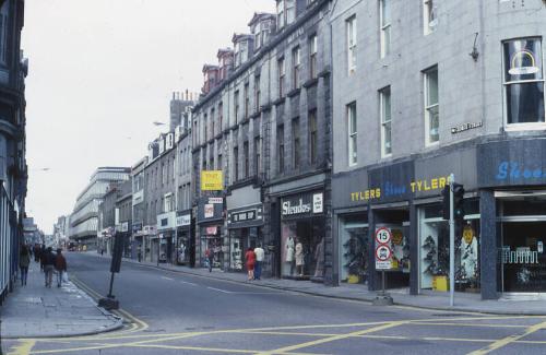 George Street Looking North From Junction with Schoolhill