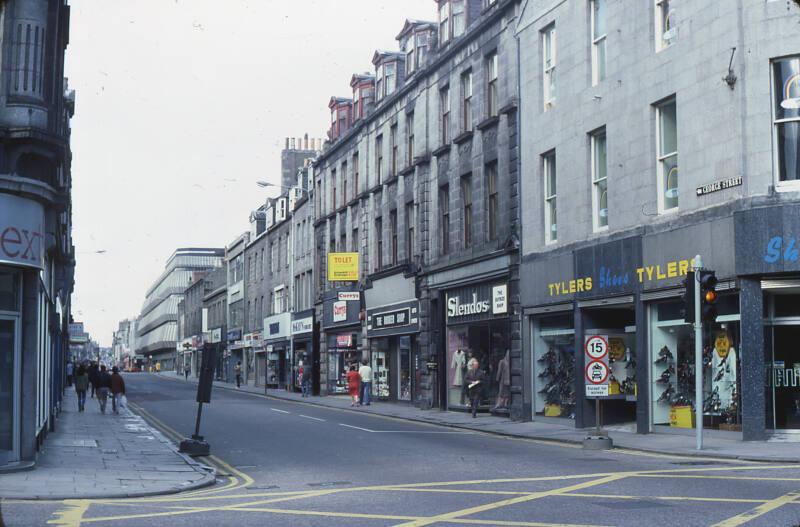 George Street Looking North From Junction with Schoolhill