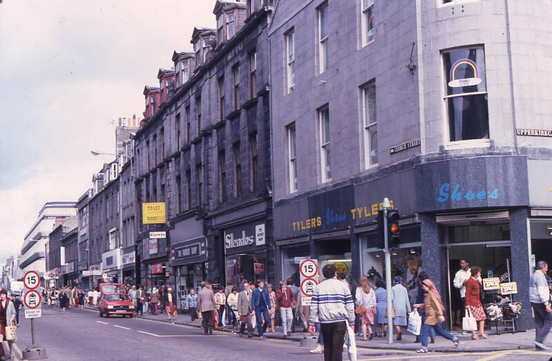 George Street Looking North From Junction with Schoolhill