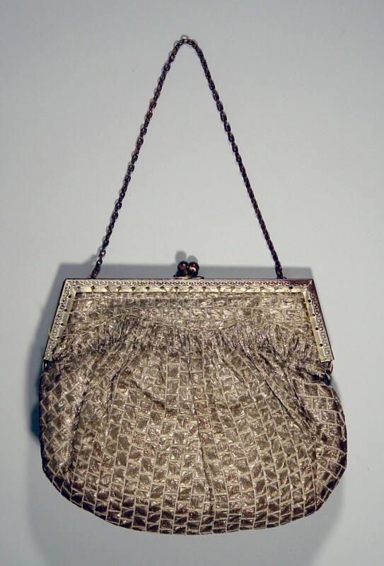 Silver Thread Evening Bag