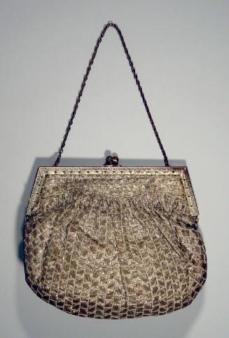 Silver Thread Evening Bag