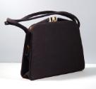 Black Bag;Gold/Pearl Clasp