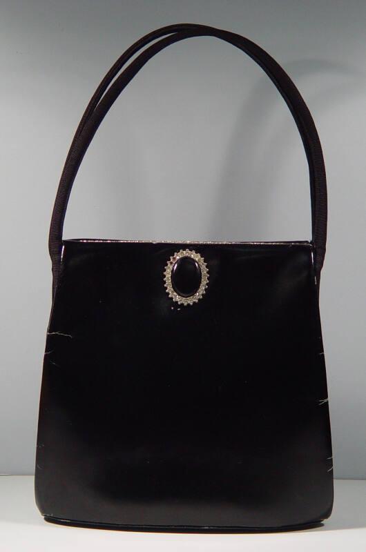 Ladies Black 'Waldybag' Handbag