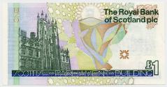 One-pound Note (Scottish Parliament)