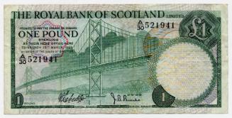 One-pound Note (Royal Bank of Scotland)