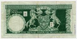 One-pound Note (Royal Bank of Scotland)