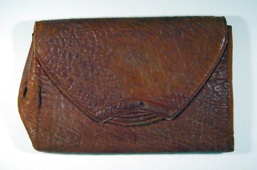 Brown Leather Pochette