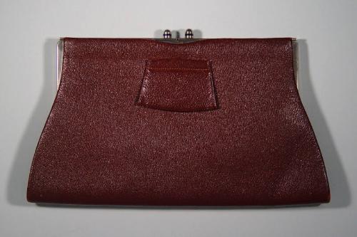 Brown Rexine Pochette Bag