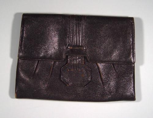 Black Rexine Pochette