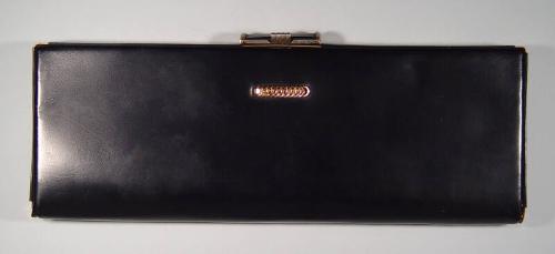 Long Black Clutch Bag