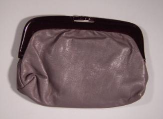 Grey Pouchette Bag