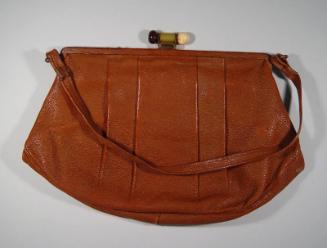 Tan Imitation Leather Handbag