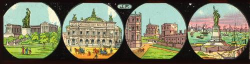 Lantern Slide/Strip: Famous Buildings