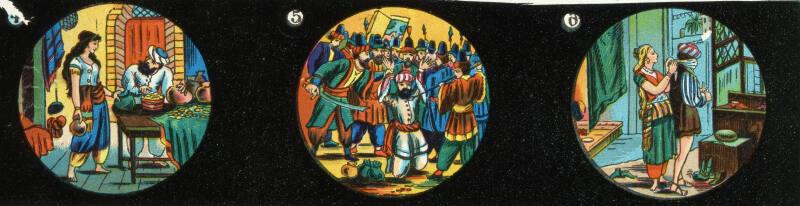 Lantern Slide/Strip; Eastern Theme
