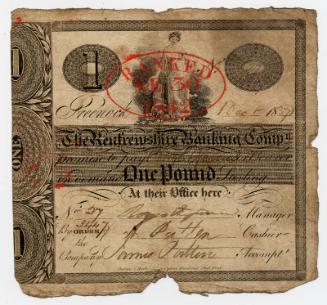 One-pound Note (Renfrewshire)