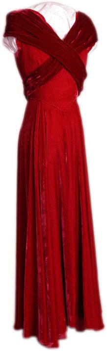 Red Bridesmaid's Dress