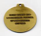 Commemorative Medal - Union Street 200 International Festival Of Road Running