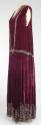 Wine Velvet Evening Dress