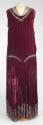 Wine Velvet Evening Dress