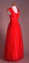 Coral Bridesmaid's Dress