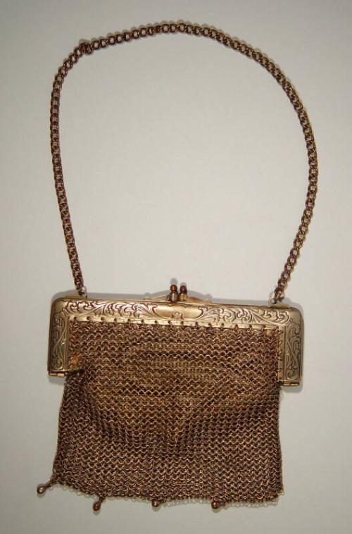 Metal Chain Effect Bag