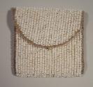 White And Silver Beadwork Purse