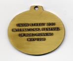 Commemorative Medal - Union Street 200 International Festival Of Road Running