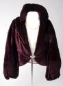 Wine Velvet Evening Jacket