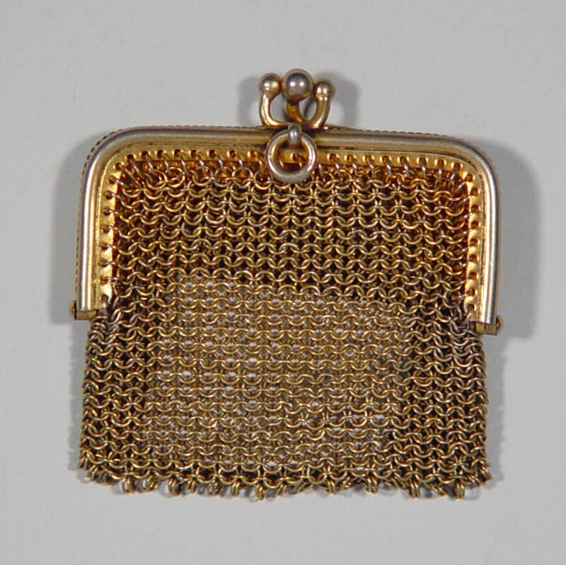 Gold Metal Purse